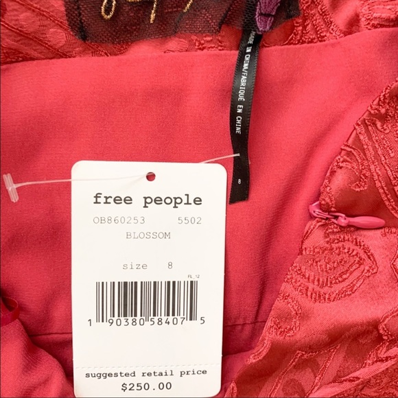 NWT Free People Karla Mini Dress - Picture 8 of 8